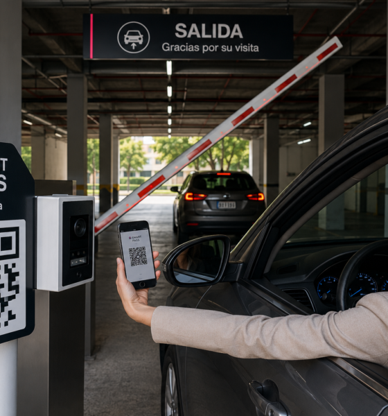 estacionamientos vacios