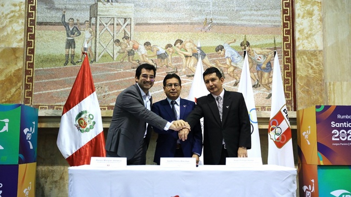 standard renzo manyari presidente del cop guido flores presidente del ipd y roger principe directivo del ipd