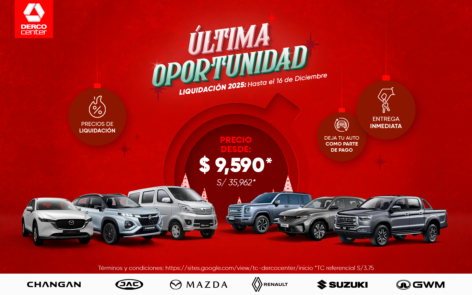u derco navidad